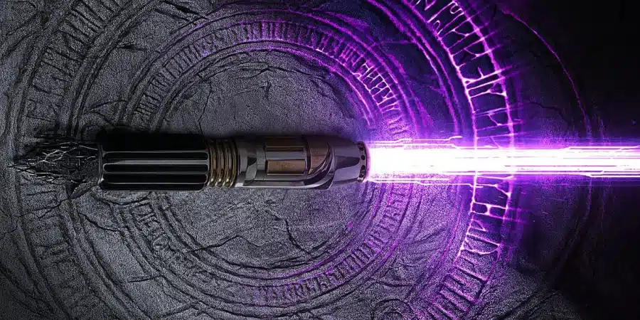 sabre laser violet
